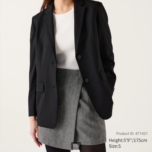 Uniqlo Gray Tweed Skort - Picture 5 of 5